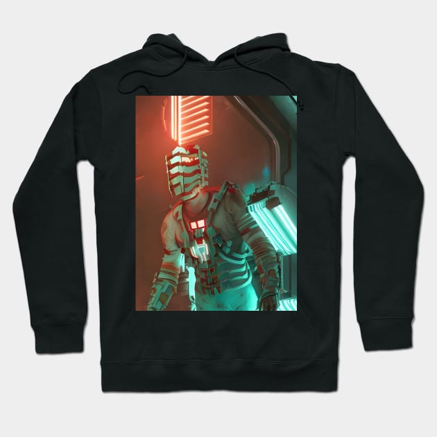 Dead Space Isaac Clarke Hoodie by animegirlnft